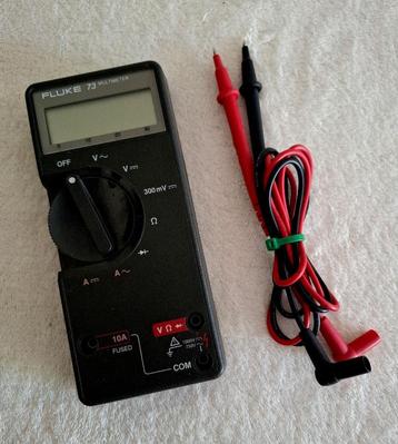 Fuke 73 Multimeter met meetpennen beschikbaar voor biedingen