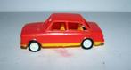 Vintage plastic Fiat 128 Rally model. 1: 48. Made in Italy., Ophalen of Verzenden, Zo goed als nieuw, Auto, Overige merken
