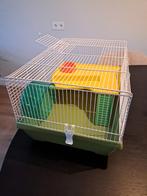 Hamsterkooi met plateau en accessoires, Kooi, Minder dan 75 cm, Zo goed als nieuw, Ophalen