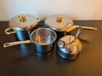 BK Pannenset met Hapjespan - Voor keramische, Ophalen, Gebruikt, Keramische plaat, Pannenset
