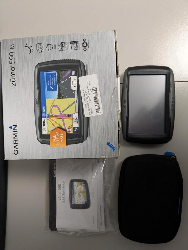 Garmin Zumo 590LM, Motoren, Accessoires | Navigatiesystemen, Gebruikt, Ophalen of Verzenden