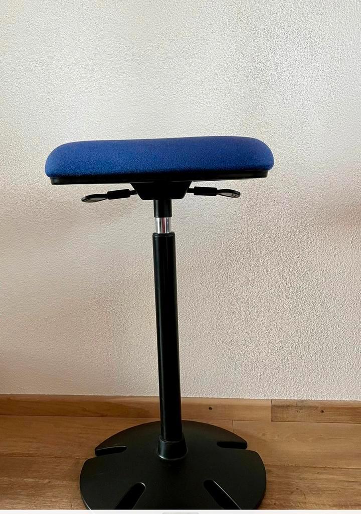 Ergonomische Bureaukruk ., Huis en Inrichting, Bureaustoelen, Gebruikt, Bureaukruk, Blauw, Ergonomisch, Ophalen