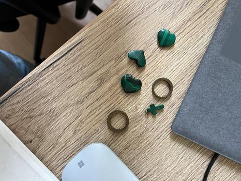 afrikaanse sieraden, Sieraden, Tassen en Uiterlijk, Armbanden, Gebruikt, Overige materialen, Groen, Ophalen of Verzenden