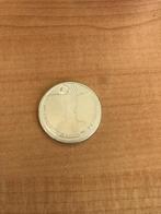 zilveren huwelijksmunt Maxima en Willem Alexander, Postzegels en Munten, Koningin Beatrix, Zilver, Euro's, Ophalen of Verzenden