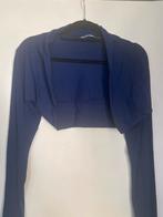 Schitterend blauw Cora Kemperman vestje XL Bolero model, Blauw, Maat 46/48 (XL) of groter, Ophalen of Verzenden, Zo goed als nieuw