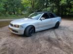 BMW 320 Ci Cabrio, Auto's, BMW, Zwart, Cabriolet, 4 stoelen, Leder