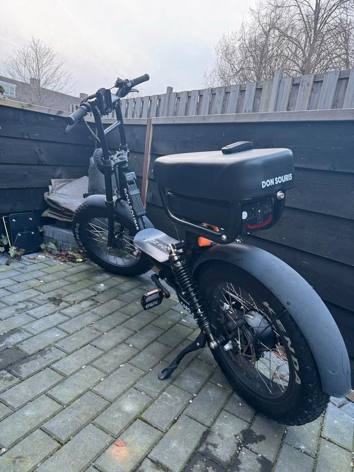 Don Souris Fatbike - Scherm defect, Fietsen en Brommers, Elektrische fietsen, Gebruikt, Overige merken, 55 tot 59 cm, Minder dan 30 km per accu
