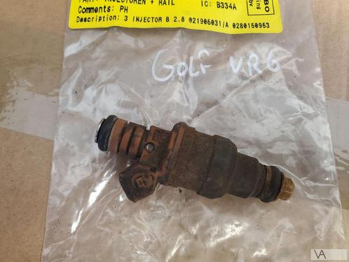 VW Golf 3 en Corrado 2.8 2.9 vr6 injector 021906031a €20, Auto-onderdelen, Brandstofsystemen, Volkswagen, Gebruikt, Ophalen of Verzenden