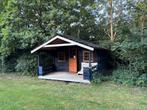 Tuinhuisje 4x5 meter  inclusief veranda., Tuin en Terras, Tuinhuizen, Ophalen, Gebruikt, Hout, 200 tot 400 cm