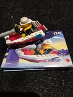 LEGO 1248 Brandweerboot, Kinderen en Baby's, Speelgoed | Duplo en Lego, Ophalen of Verzenden, Zo goed als nieuw, Complete set