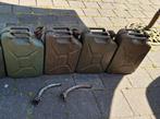 4x Antieke leger jerrycan. 20 Liter. Gebruikt., Ophalen, Landmacht, Nederland, Overige typen