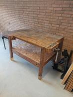 Werkbank Nooitgedagt - Gebruikt, Doe-het-zelf en Verbouw, Ophalen, Gebruikt, 120 tot 170 cm, Bankschroef