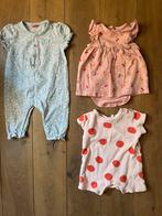 3 pakjes korte mouw meisje maat 56 hema, Kinderen en Baby's, Babykleding | Maat 56, Ophalen of Verzenden, Gebruikt, Meisje, Pakje
