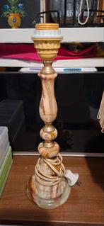 Marmeren tafellamp, Huis en Inrichting, Lampen | Tafellampen, Overige materialen, Gebruikt, Klassiek, Ophalen of Verzenden