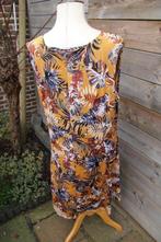 Jurk oker/ beige/ blauw Paprika mt XXL Vaste prijs, Kleding | Dames, Jurken, Blauw, Maat 46/48 (XL) of groter, Ophalen of Verzenden