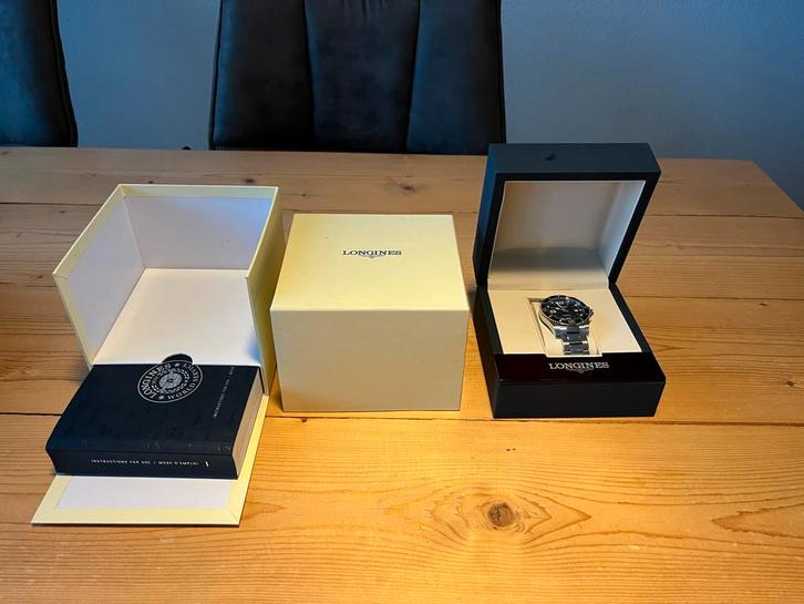 Longines Hydroconquest Automatic - blue  - 41mm, Sieraden, Tassen en Uiterlijk, Horloges | Heren, Zo goed als nieuw, Polshorloge