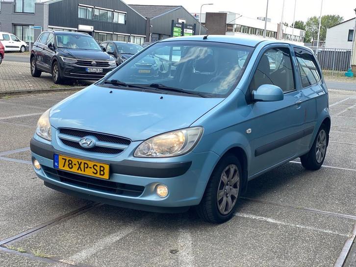 Hyundai Getz 1.4i Active Cool/ 1 jaar apk/ airco/ nap/ 3drs/, Auto's, Hyundai, Bedrijf, Te koop, Getz, ABS, Airbags, Airconditioning