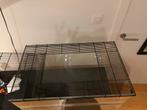 Ruim hamster / gerbil kooi + toebehoren + zak houtvezel 20kg, Dieren en Toebehoren, Kooi, Minder dan 75 cm, Zo goed als nieuw