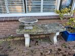 Betonnen Tuinbankje, Tuin en Terras, Tuinbanken, Ophalen, Gebruikt, Overige materialen