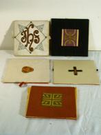 Vijf bursa's (mapjes voor “corporale”), Verzamelen, Religie, Ophalen of Verzenden, Gebruikt, Overige typen, Christendom | Katholiek