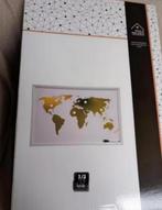 Magnetisch whiteboard van de wereld met magneten nieuw, Huis en Inrichting, Woonaccessoires | Memoborden, Nieuw, Ophalen of Verzenden