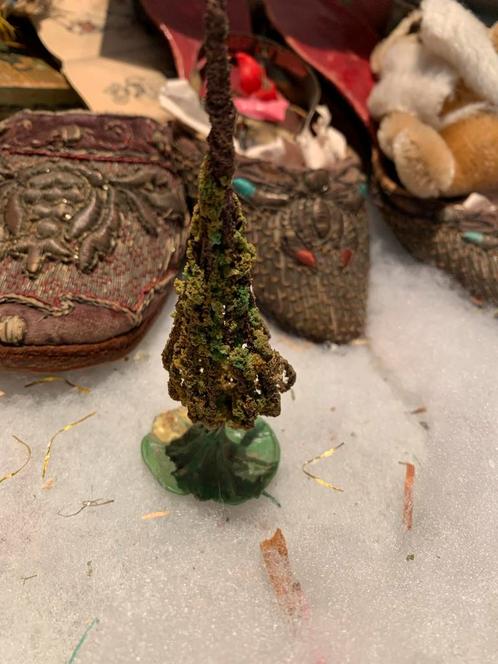 #kerst Erzgebirge Kerstboom Miniatuur Antiek, Diversen, Kerst, Gebruikt, Ophalen of Verzenden