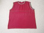 Rood mouwloos shirt maat 3 keer XL, Kleding | Heren, Grote Maten, Shirt, Ophalen of Verzenden, Canda, Gedragen