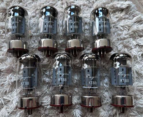 8 stuks mooie Cayin KT 88 tubes, Audio, Tv en Foto, Buizenversterkers, Versterker, Ophalen of Verzenden