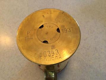 duitse messing huls 1937 met waA. stempel schenk kan beschikbaar voor biedingen