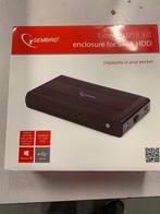 Sata enclosure Hdd Gembird nieuw. !!!, Nieuw, Extern, Ophalen of Verzenden, HDD