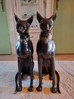 Bronzen katten, bastet, egyptische mau, a. Tiot, Antiek en Kunst, Ophalen, Brons