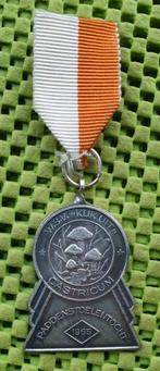 Medaille:: W.S.V. " Kijk uit " Castricum - Paddenst. 1965, Postzegels en Munten, Penningen en Medailles, Nederland, Overige materialen