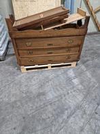 Oud houten kabinet, Antiek en Kunst, Ophalen of Verzenden