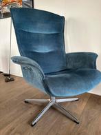 Conform Relaxfauteuil met voetenbank., Huis en Inrichting, Fauteuils, Ophalen, 75 tot 100 cm, Zo goed als nieuw, Stof