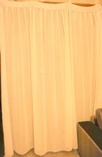 2 x vitrage off-white (foto kleur is anders) 2.18 br 2.50 hg, Ophalen, 200 cm of meer, Wit, Zo goed als nieuw