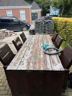 Tuinset, Ophalen, Gebruikt, Rechthoekig, Hout