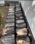 Dakpannen, Doe-het-zelf en Verbouw, Dakpannen en Dakbedekking, Ophalen, Gebruikt, Steen of Klei, Zwart