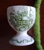 MASON eierdop met groene bloemenmand *eureka*, Antiek en Kunst, Antiek | Servies los, Ophalen of Verzenden