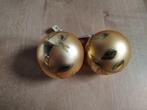 Gouden kerstballen, Ophalen of Verzenden, Zo goed als nieuw