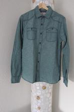 Hilfiger denim blouse overhemd maat s groen nieuwstaat heren, Halswijdte 38 (S) of kleiner, Tommy Hilfiger, Zo goed als nieuw