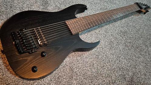 Ibanez M80M Meshuggah signature 8-snarige gitaar incl koffer, Muziek en Instrumenten, Snaarinstrumenten | Gitaren | Bas, Gebruikt