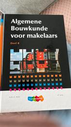 Algemene Bouwkunde voor makelaars, A.H.L.G. Bone - Deel B, Boeken, Studieboeken en Cursussen, Ophalen of Verzenden, Nieuw, HBO