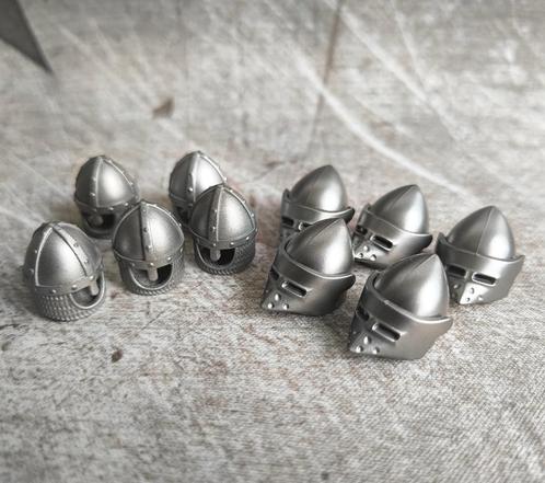 Namaak Blokjes Middeleeuwse Ridder Helm, Kinderen en Baby's, Speelgoed | Bouwstenen, Nieuw, Overige merken, Ophalen of Verzenden