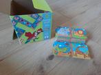 Domino voor de kleintjes met plaatjes en echt als domino., Ophalen of Verzenden, Zo goed als nieuw