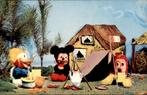 serie van 6 vintage kaarten Mickey Mouse, Verzenden, Mickey Mouse, Zo goed als nieuw, Papier, Kaart of Schrift