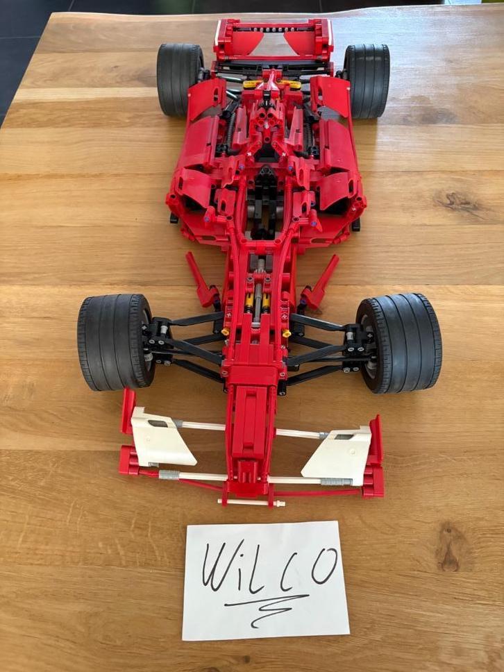 LEGO Technic - 8674 - Ferrari F1 Racer 1:8, Kinderen en Baby's, Speelgoed | Duplo en Lego, Zo goed als nieuw, Lego, Complete set