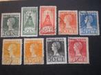 Nederland NVPH 121-129 gebruikt ( T 493)..€ 1,50, Postzegels en Munten, Verzenden