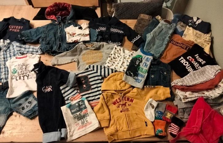 Baby kleding pakket maat 68 jongen - ZGAN, Kinderen en Baby's, Babykleding | Baby-kledingpakketten, Zo goed als nieuw, Maat 68