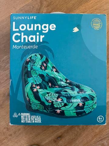 Opblaasbare lounge chair plastic NIEUW beschikbaar voor biedingen