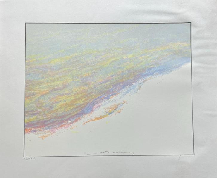 Zeefdruk Martin R. Baeyens, Antiek en Kunst, Kunst | Litho's en Zeefdrukken, Verzenden